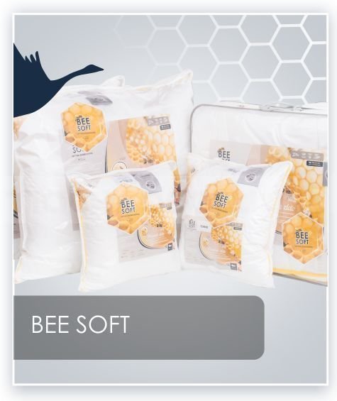 Poduszka Synthetic Exclusive Satyna Bawełniania Bee Soft AMZ 